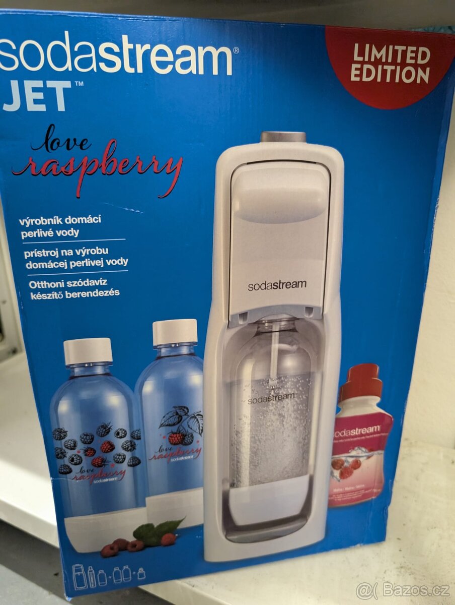 SODASTREAM výrobník sody Jet Love Raspberry