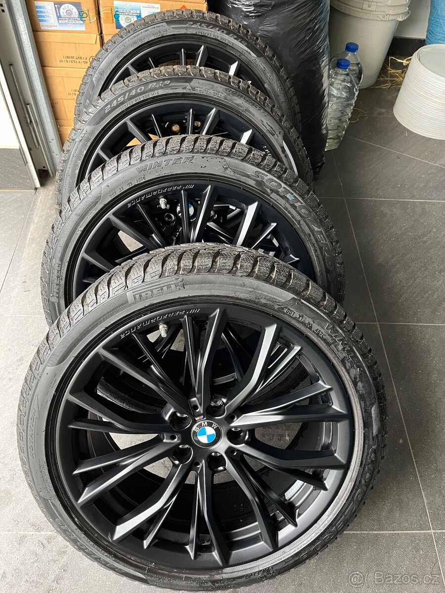 Sada orig. kol BMW R19 Styl 786M včetně zimních pneu Pirelli