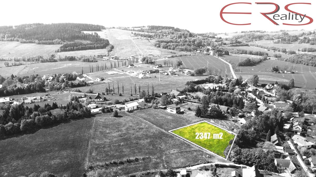 Pozemek pro bydlení, 2 347 m² - Jeřmanice, ev.č. 00569