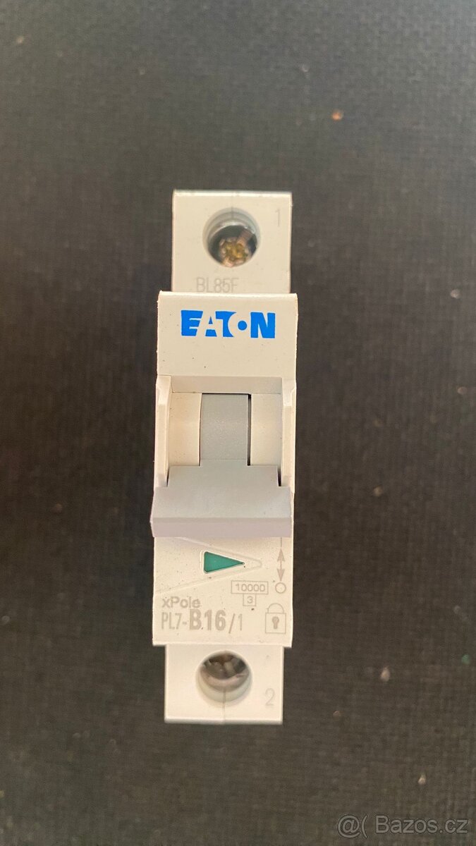 ✅ Jistič Eaton PL7-B16/1 (1-pól, 16A, 10kA)