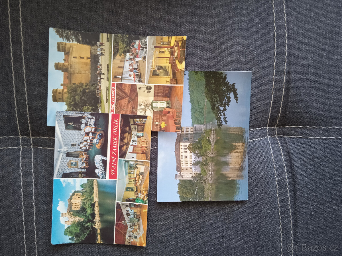 Staré pohledy Zámek Orlík,Zámek Kozel