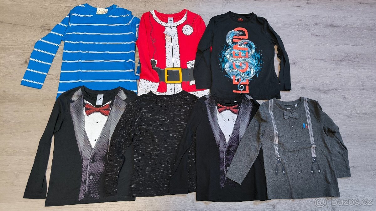 Balík oblečení 122/128 kluk