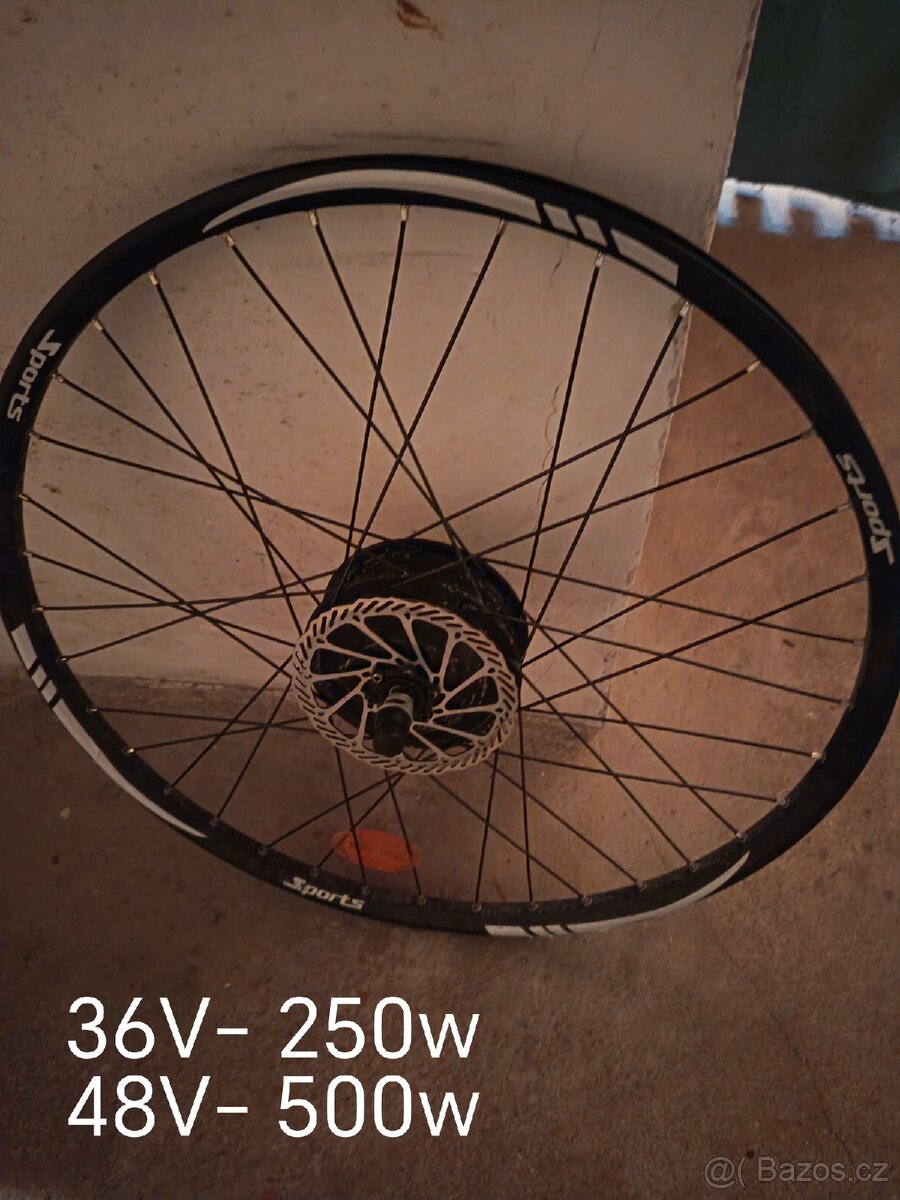 Přestavba na elektrokolo  bez baterie