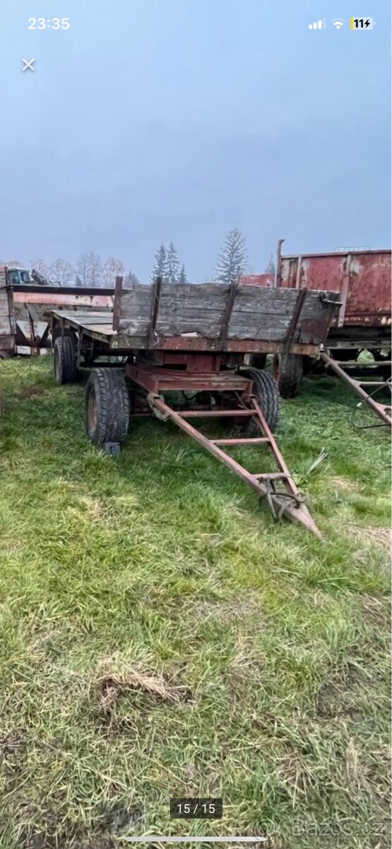 koupím vrak vleku 9t s TP