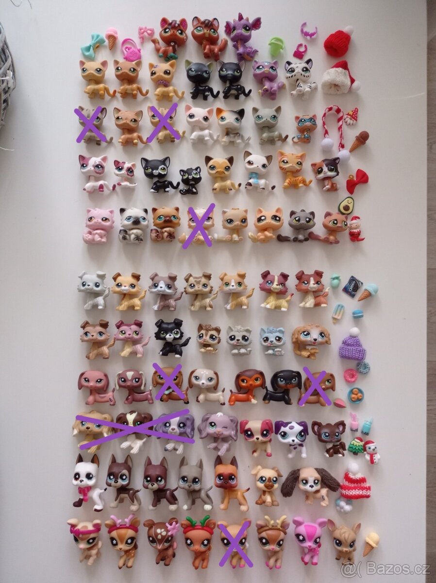 Littlest petshop lps zvířatka různé i sběratelské kousky