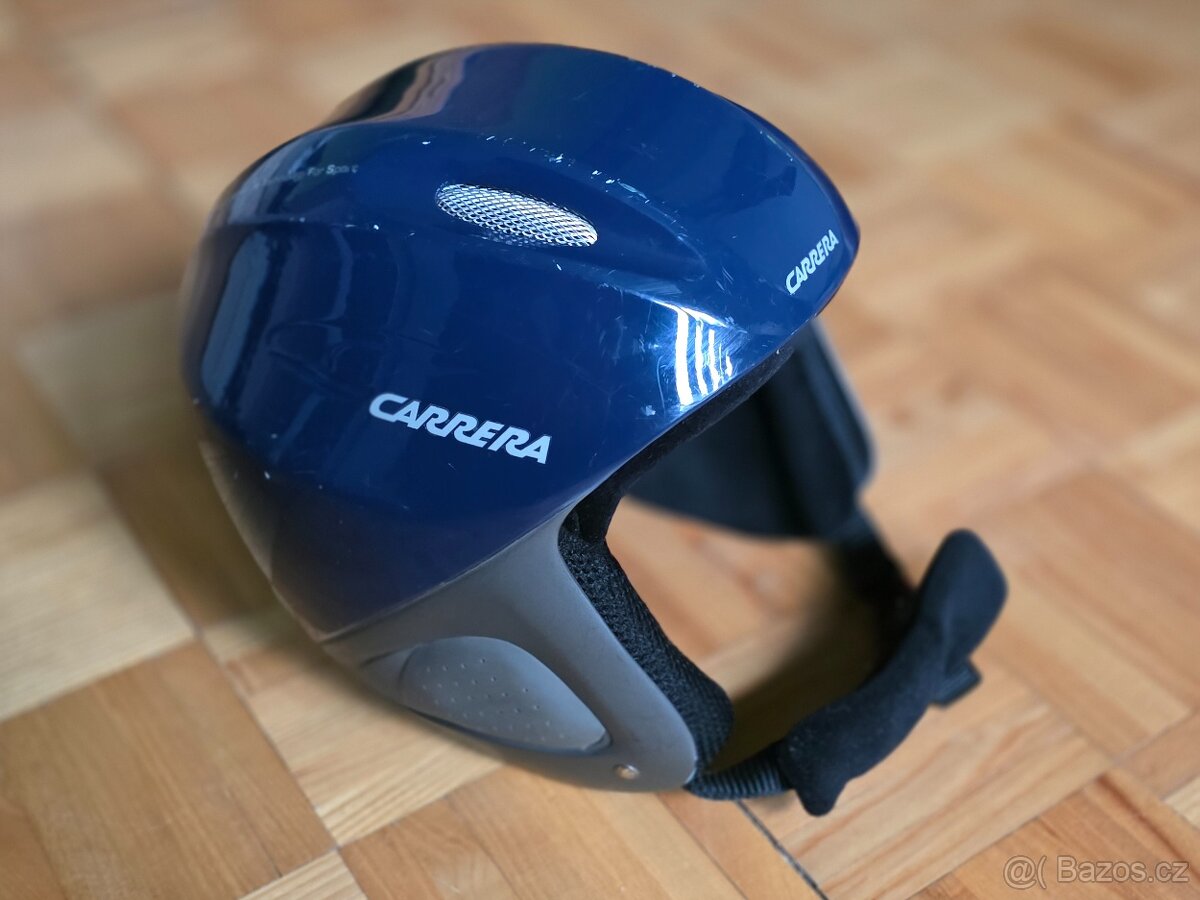 Modrá lyžařská helma Carrera Spoon Blade