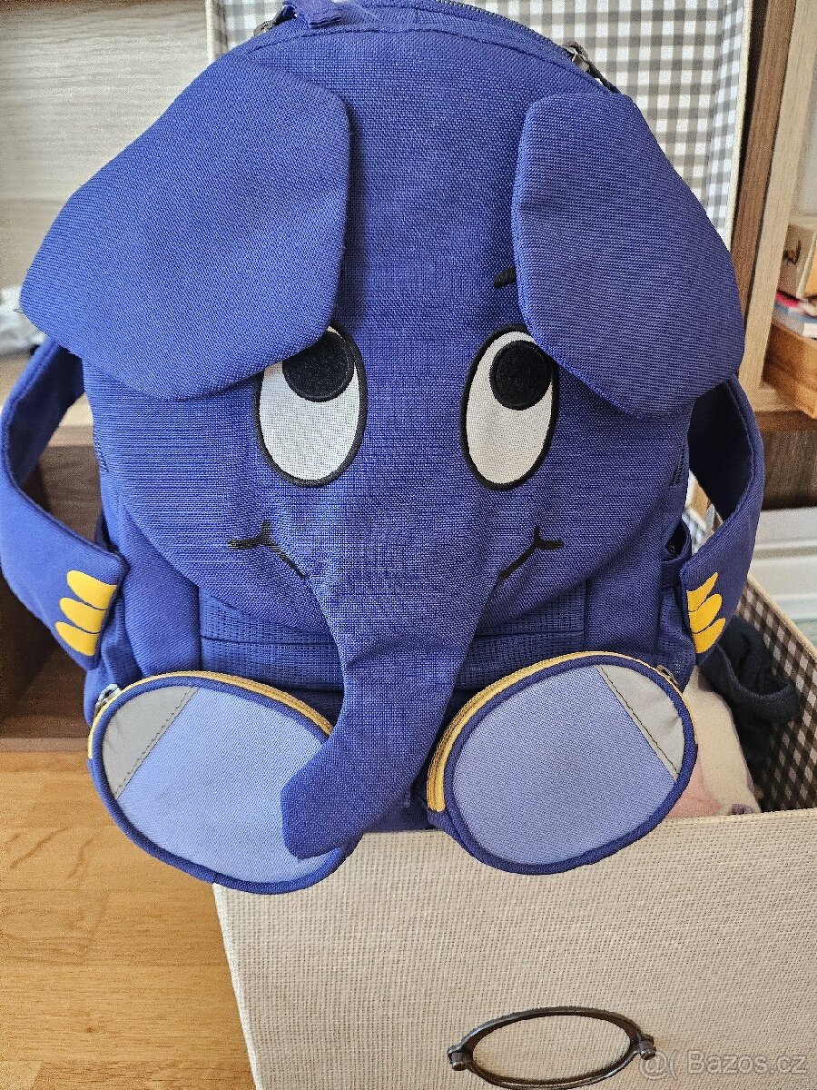 Dětský batoh do školky Affenzahn Elephant large blue
