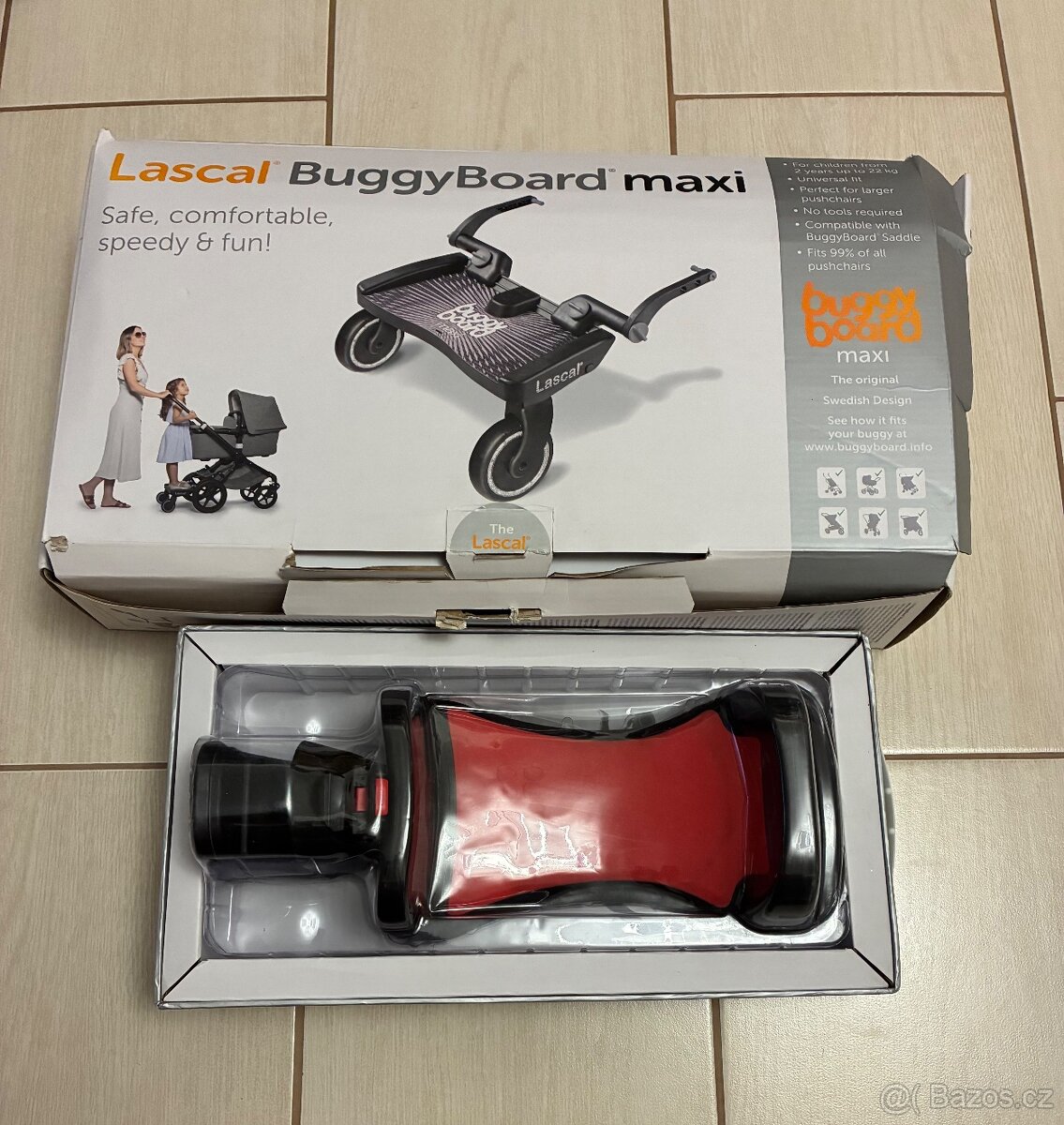 Stupátko Lascal Buggy board maxi