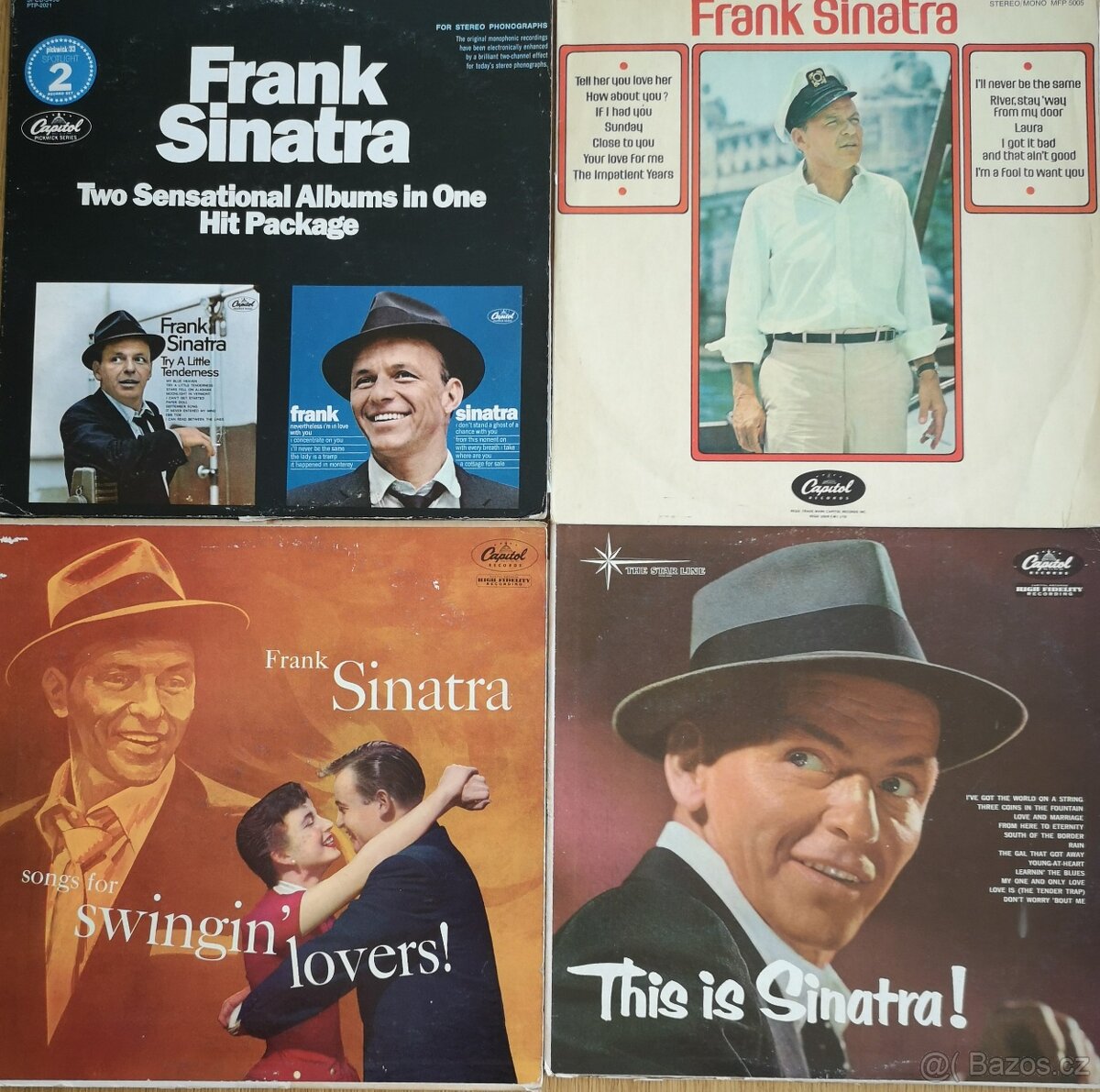 LP desky FRANK SINATRA původní USA presy z 50.tých let