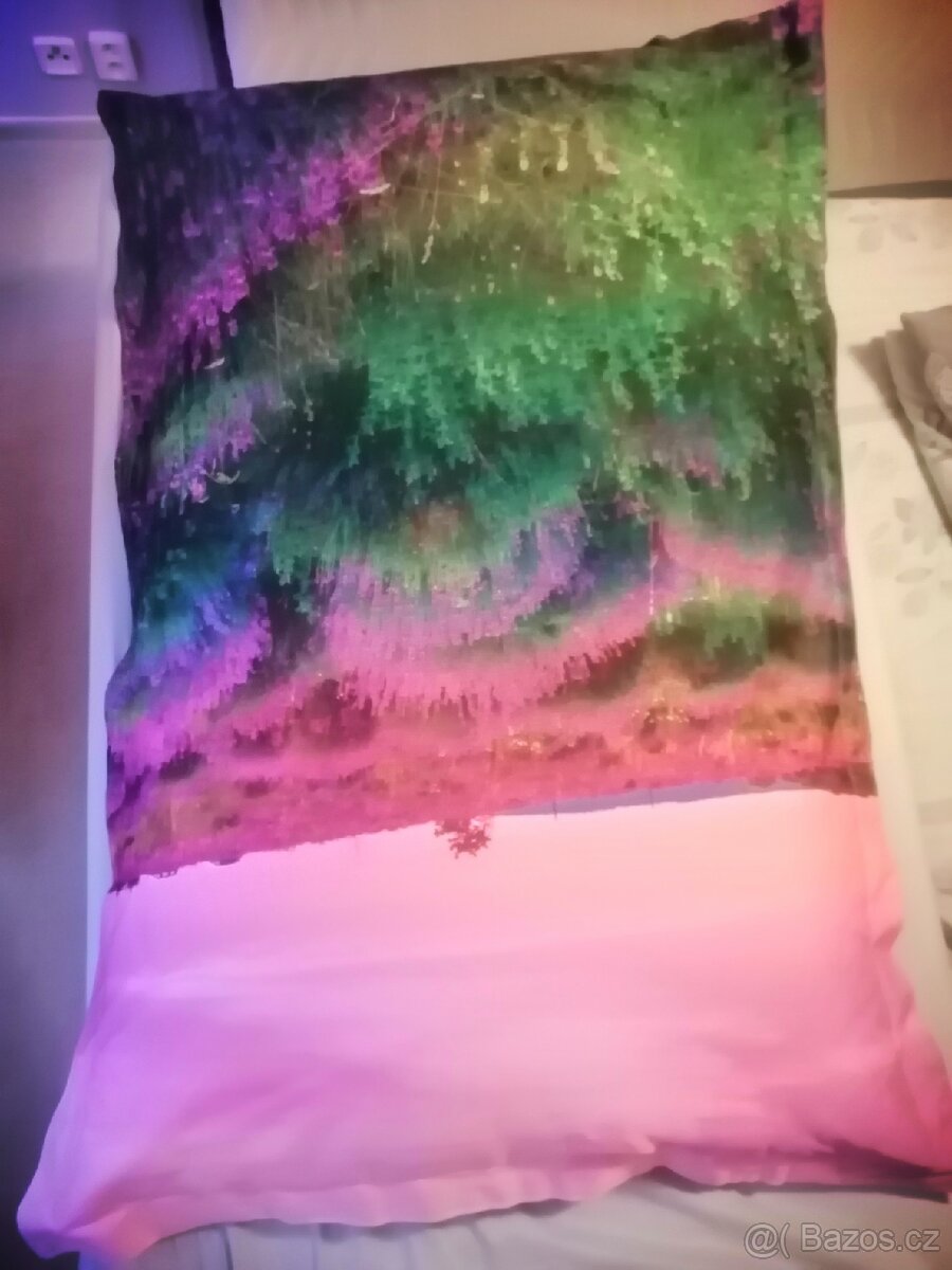 Sedací vak v barvách levandule