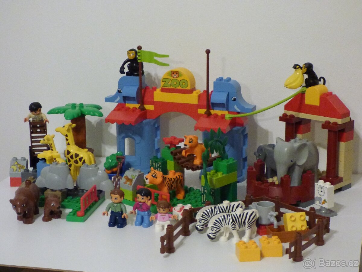 Lego Duplo - Velká městská Zoo 5635 (chybí jen 2 předměty)