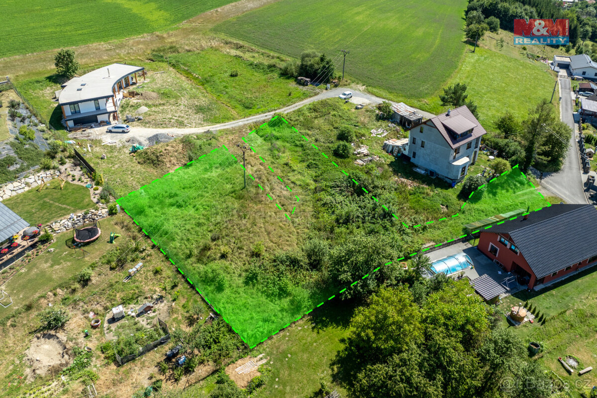 Prodej pozemku k bydlení, 1718 m², Kateřinice