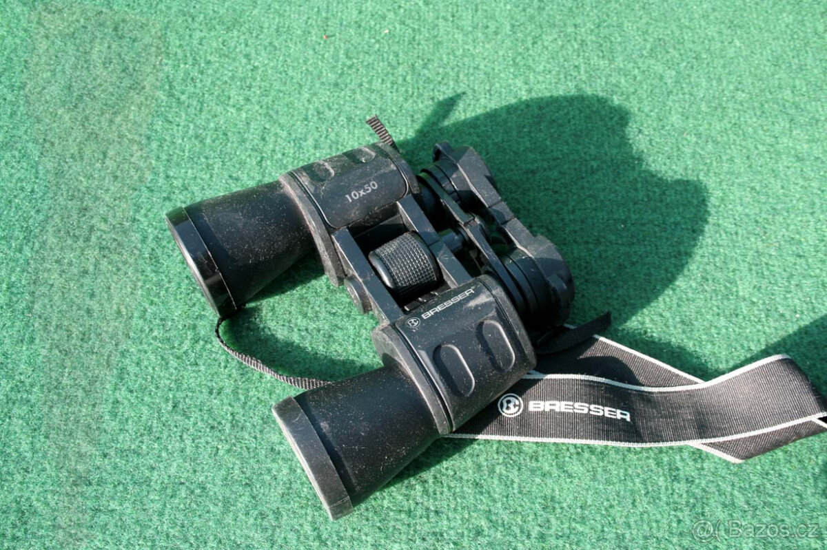 Dalekohled Bresser 10x50 velmi dobrý stav
