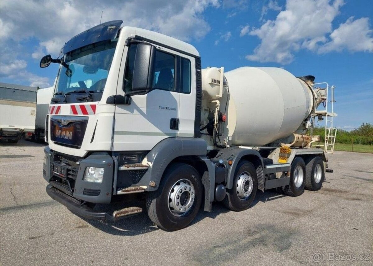 Prodám Nástavba MAN TGS 32.400 BB Liebherr 9m3 8x4