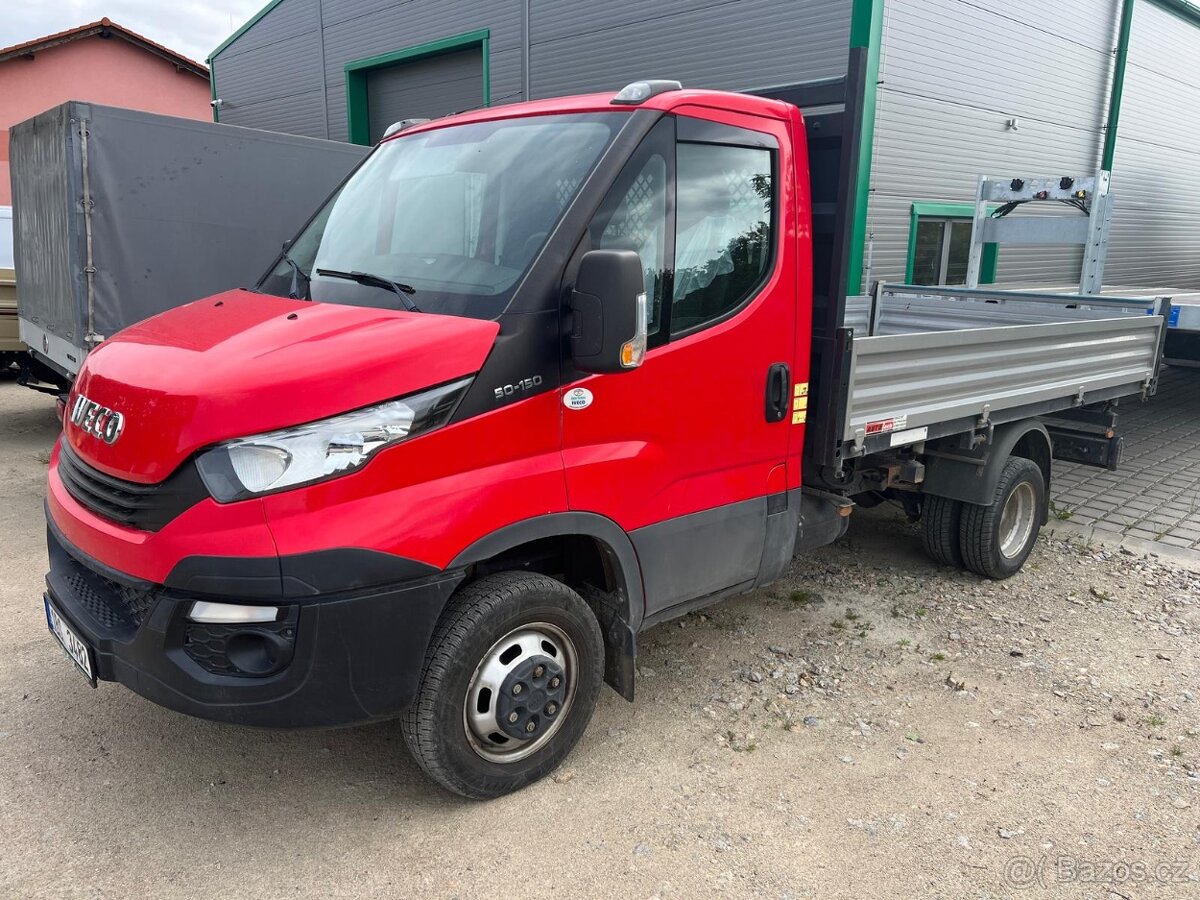 Sklápěč IVECO Daily 3,0Tdi 160PS, 52 800 km, BEZ TACHOGRAFU