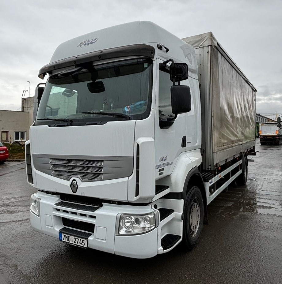 Renault Premium 410 Dxi ,HČ, valník, 3str. shrnovačka