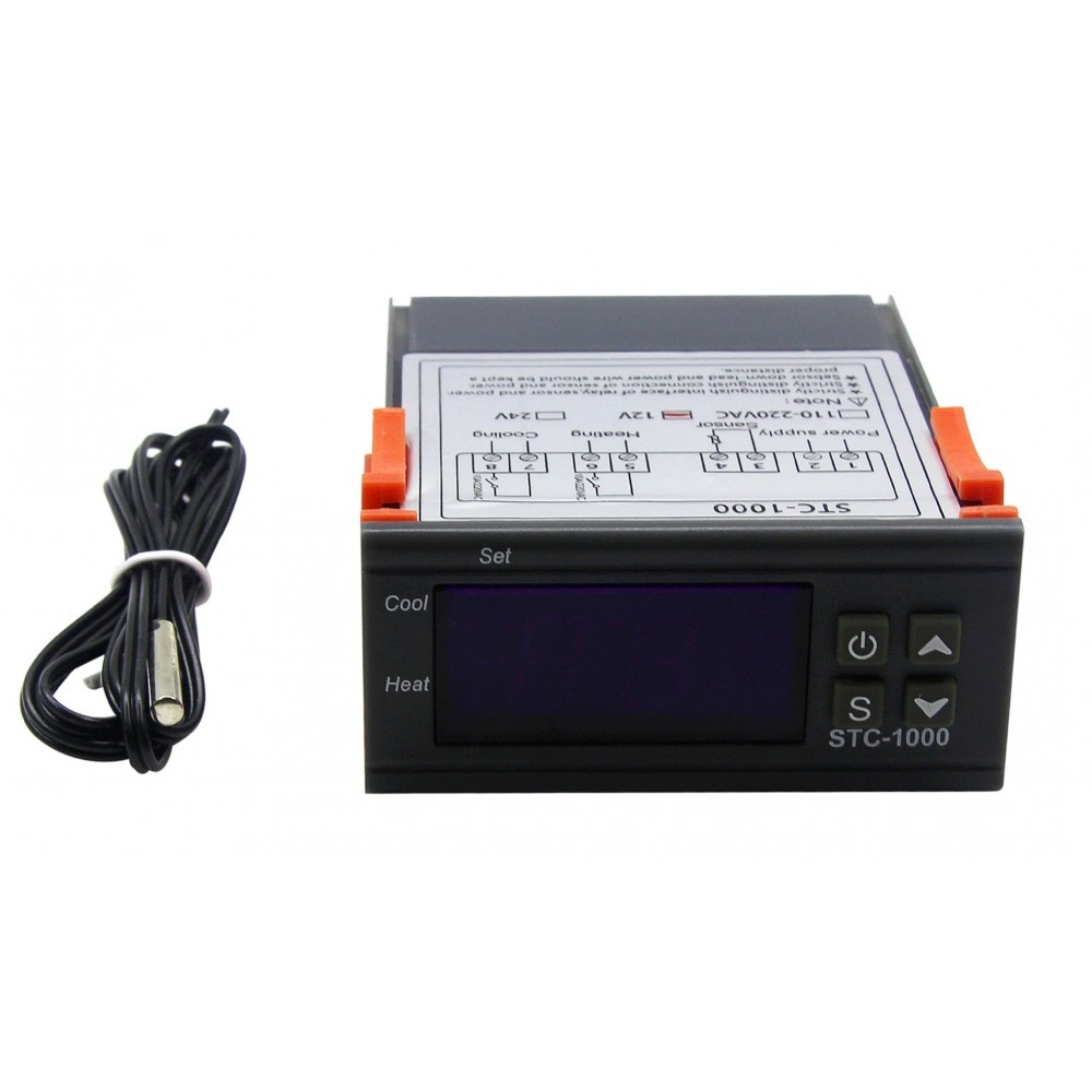STC-1000 digitální termostat 12V DC