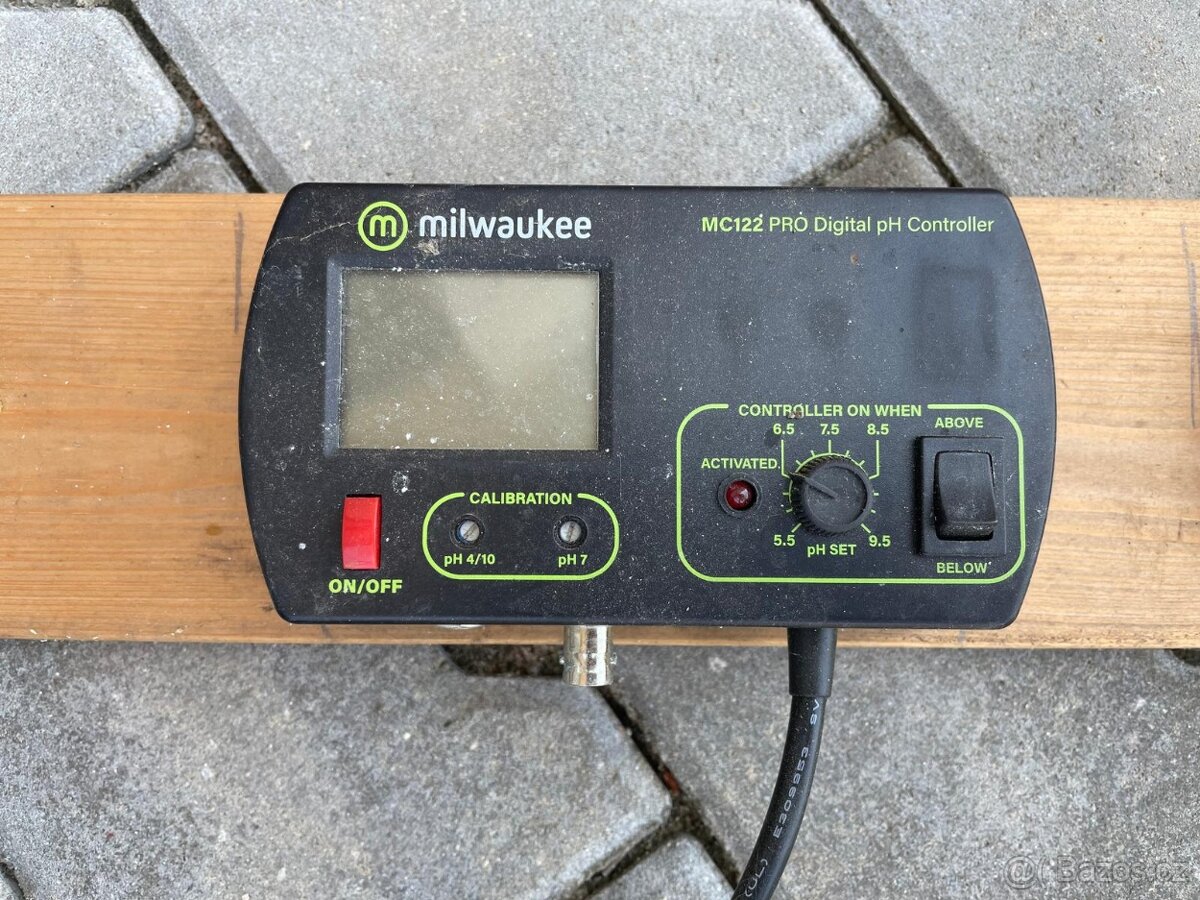 PH Metr Milwaukee MC720 KIT - pH + peristaltická dávkovací p