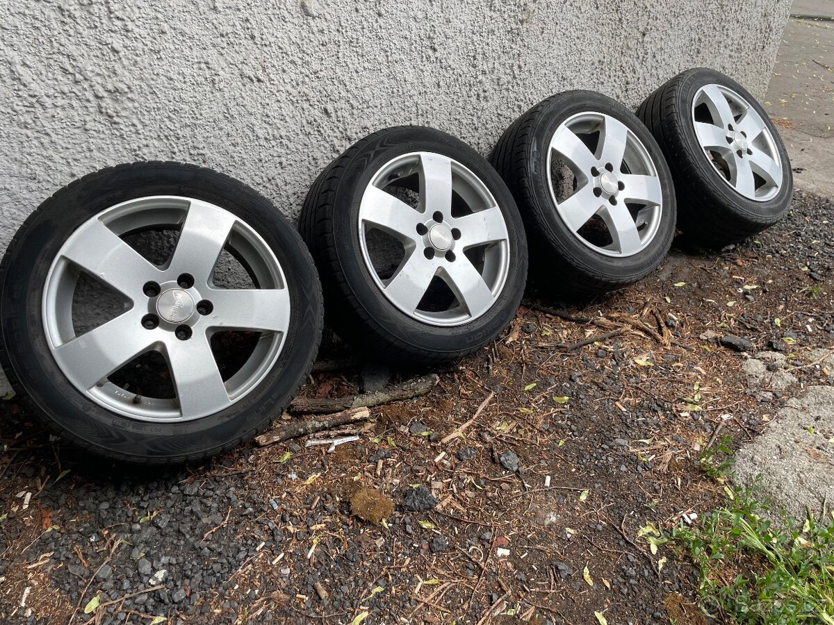 ALU kola Fabia 5x100 R15 (cena za sadu)