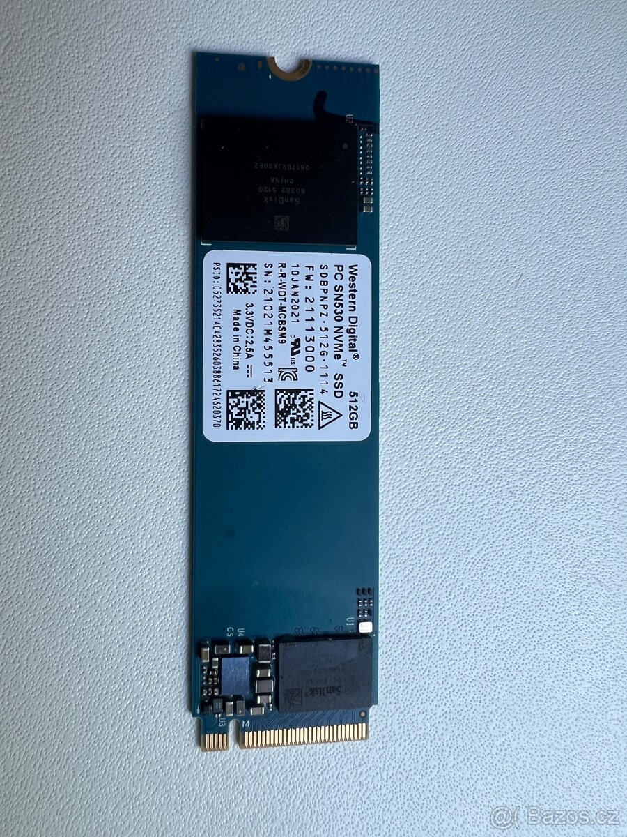WD SN530 512GB M.2 SSD