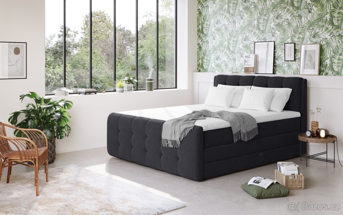 Boxspring Fort 200x200cm Nový