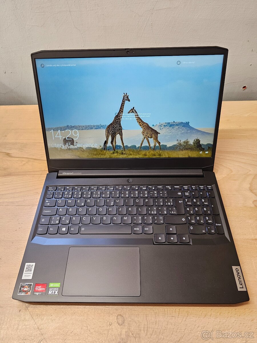 Lenovo IdeaPad Gaming 3 15ACH6 - RTX 3050 - Ryzen 5 5600H