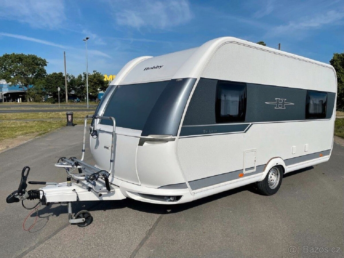 karavan pro 4 osob.1300Kg•Hobby•455 UFDeLuxe
