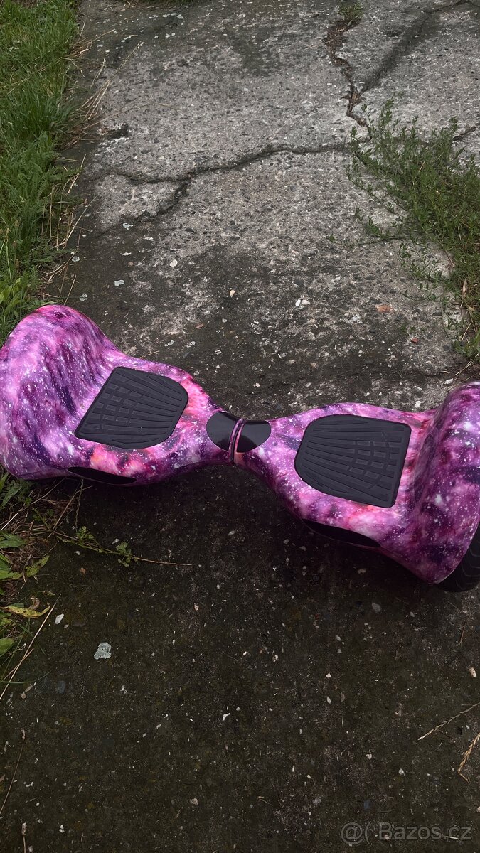 Prodám hoverboard fialová galaxie
