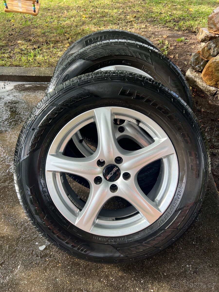 235/65/17 Alu kola JEEP s pneu Hankook