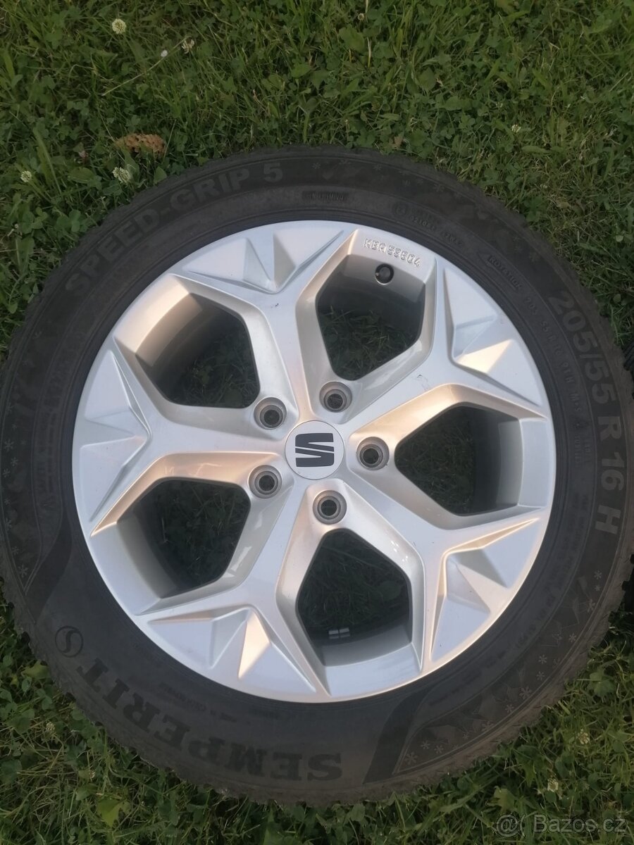 Originální disky Seat Leon 16” vč zimních pneumatik