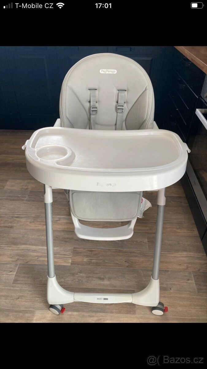 Dětská jídelní židlička PEG perego