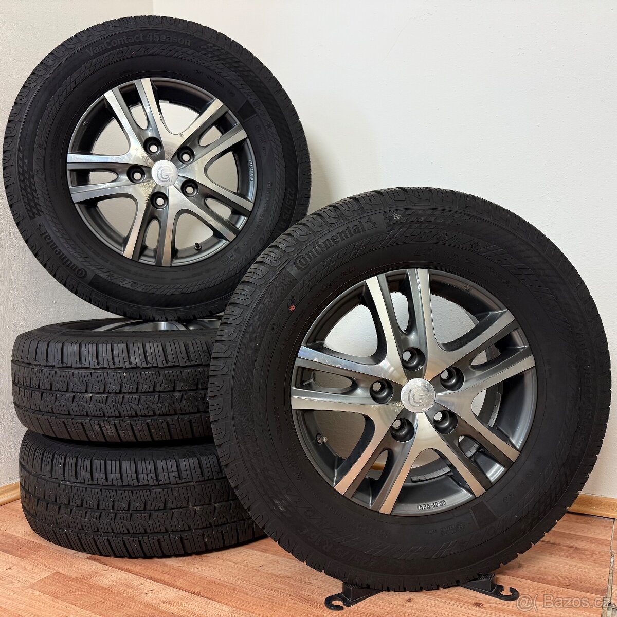 FIAT DUCATO 5x130 R16 ET68+CELOROČNÍ 225/75R16 7/3mm