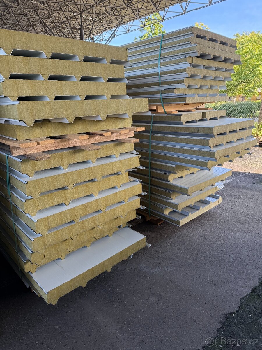 Pur panely střešní vatove