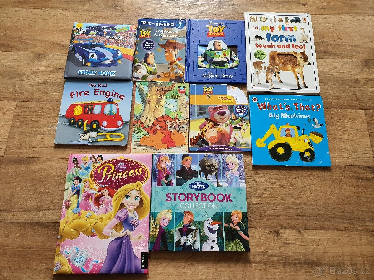 Anglické knížky - pohádky