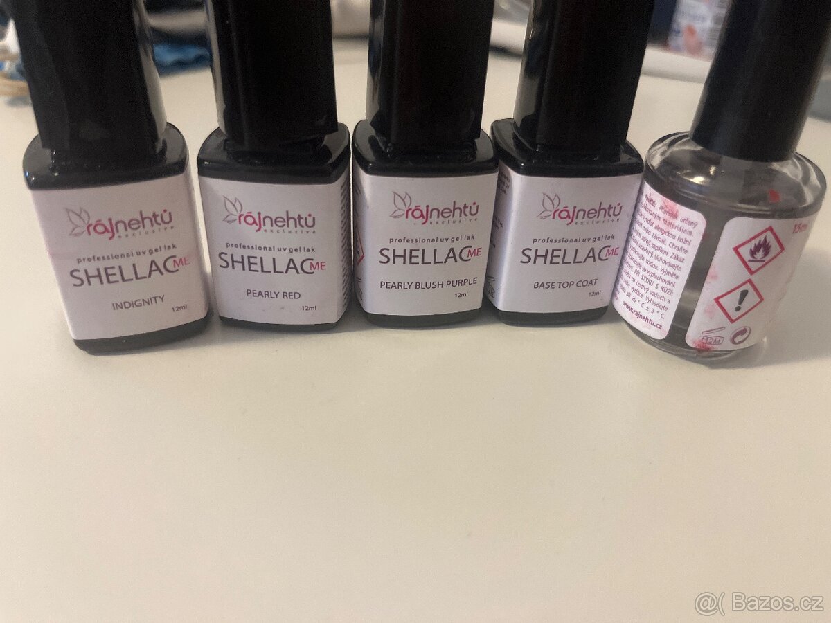Domaci sada na shellac s UV lampou