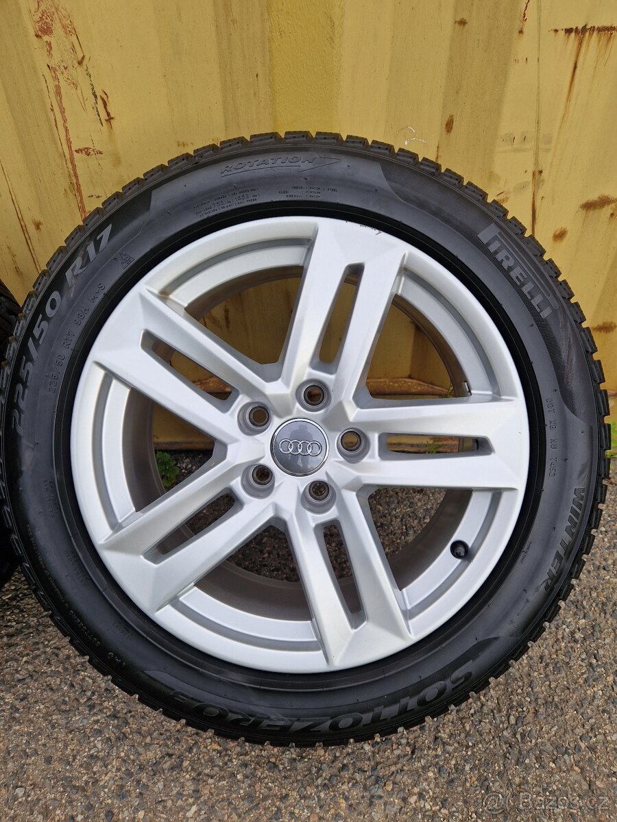 kola A4 audi 5x112 r17 disky alu 225 50 17 rafky zimní et42