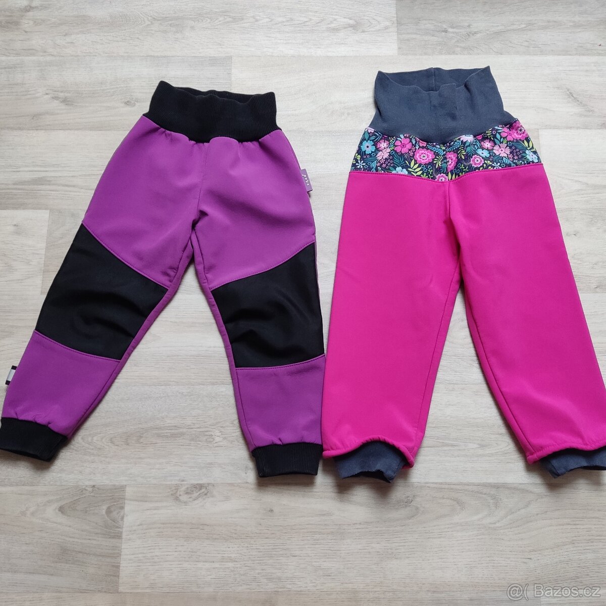 Softshellové kalhoty s fleecem UNUO 86/92 - 2 ks