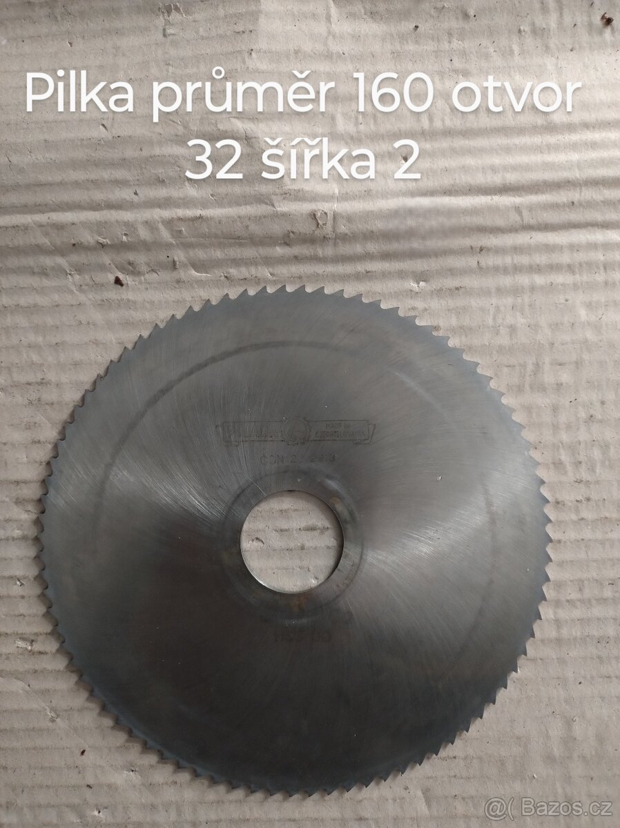 Pilka průměr 160x2 otvor 32