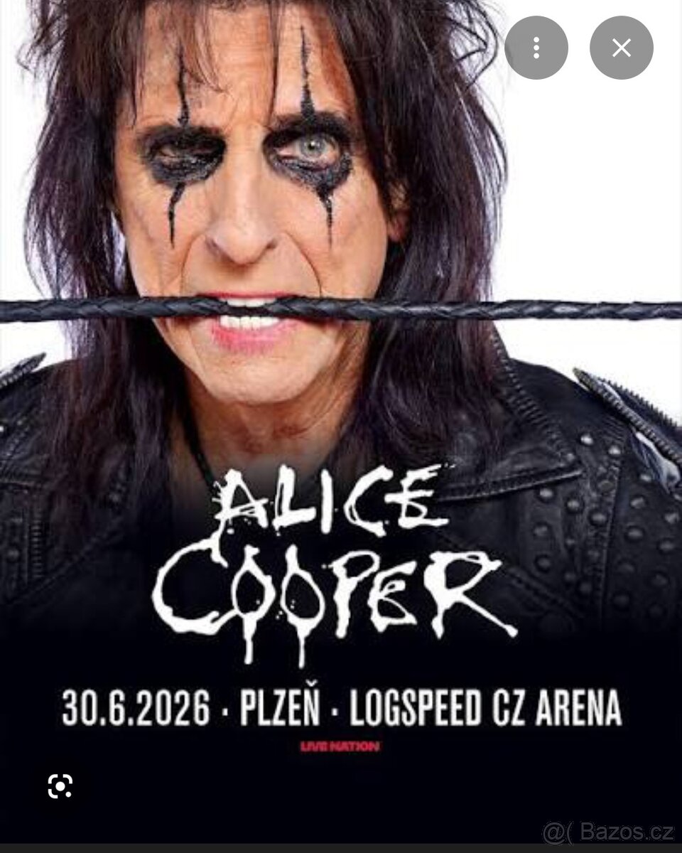 Alice Cooper Plzeň, 2 x sedenie