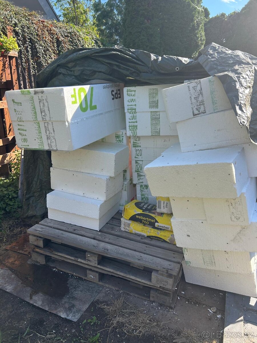 Polystyren EPS 70F 200mm a 120mm