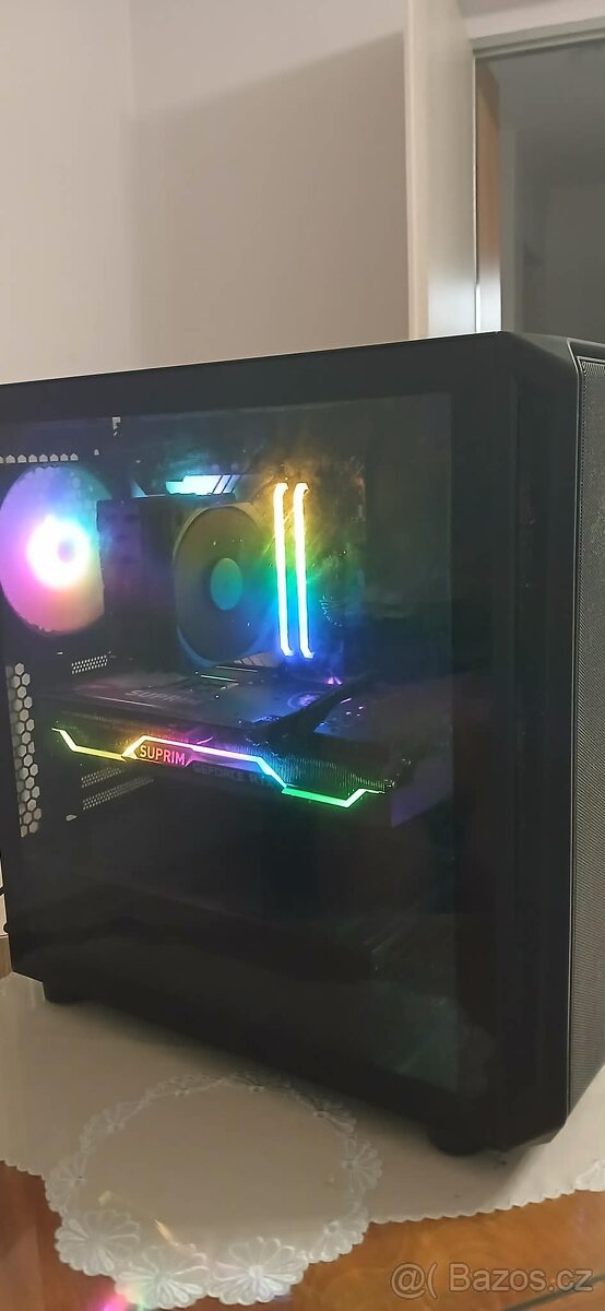 Herní pc: i5 12600KF, RTX 3070 SUPRIM