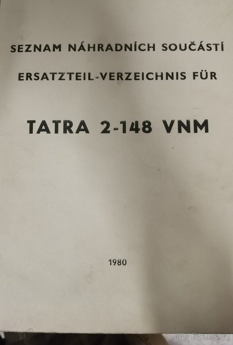 Katalog Tatra 2-148 VNM