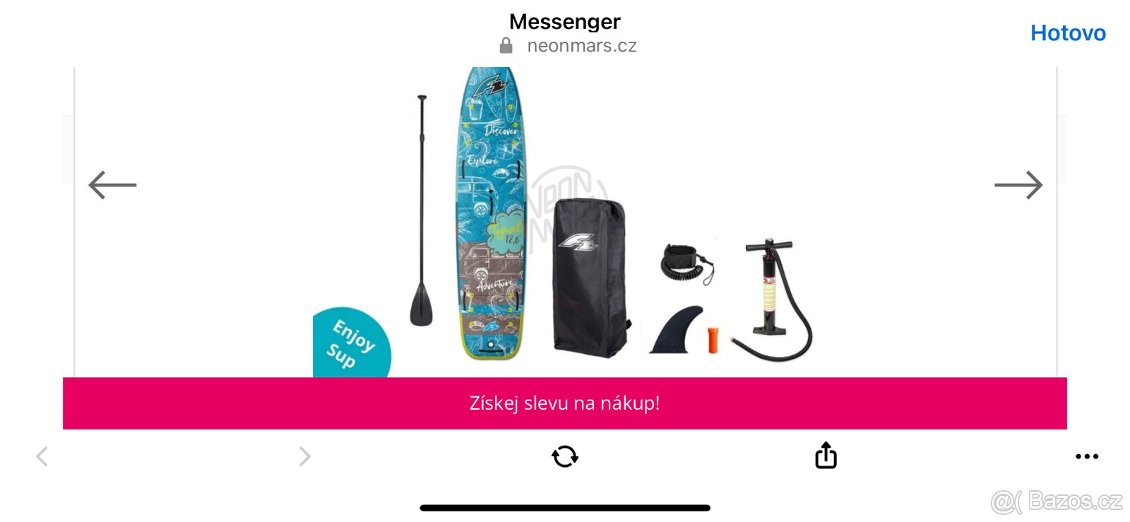 Paddleboard F2 Travel WS 12"'5"'