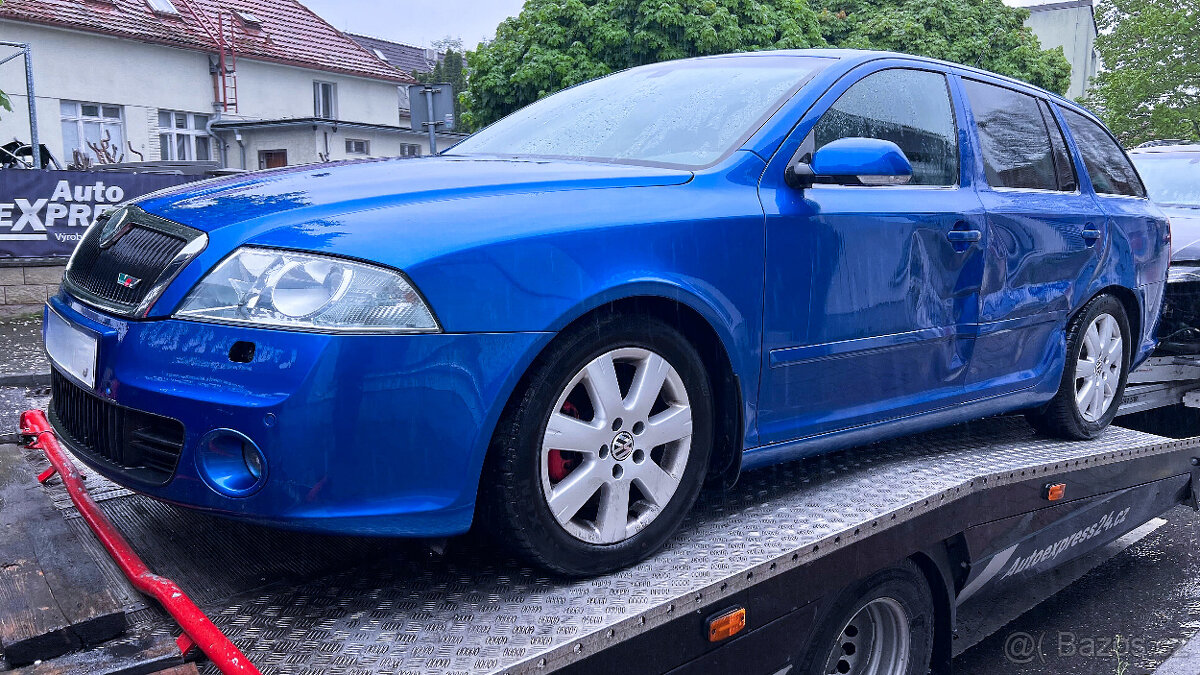 Vůz na díly Škoda Octavia 2 RS kombi 2007 BWA JLW LF5W