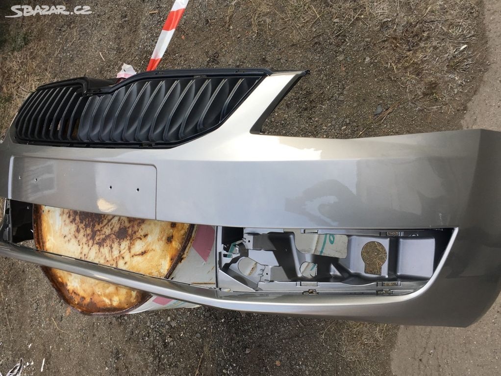 přední nárazník Škoda Octavia 3, III, barva 4K4K