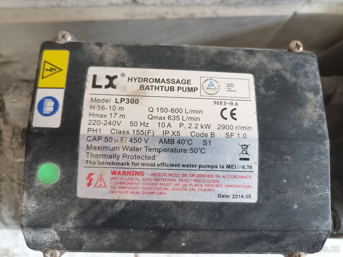 Prodám 3 ks elektromotor 240V