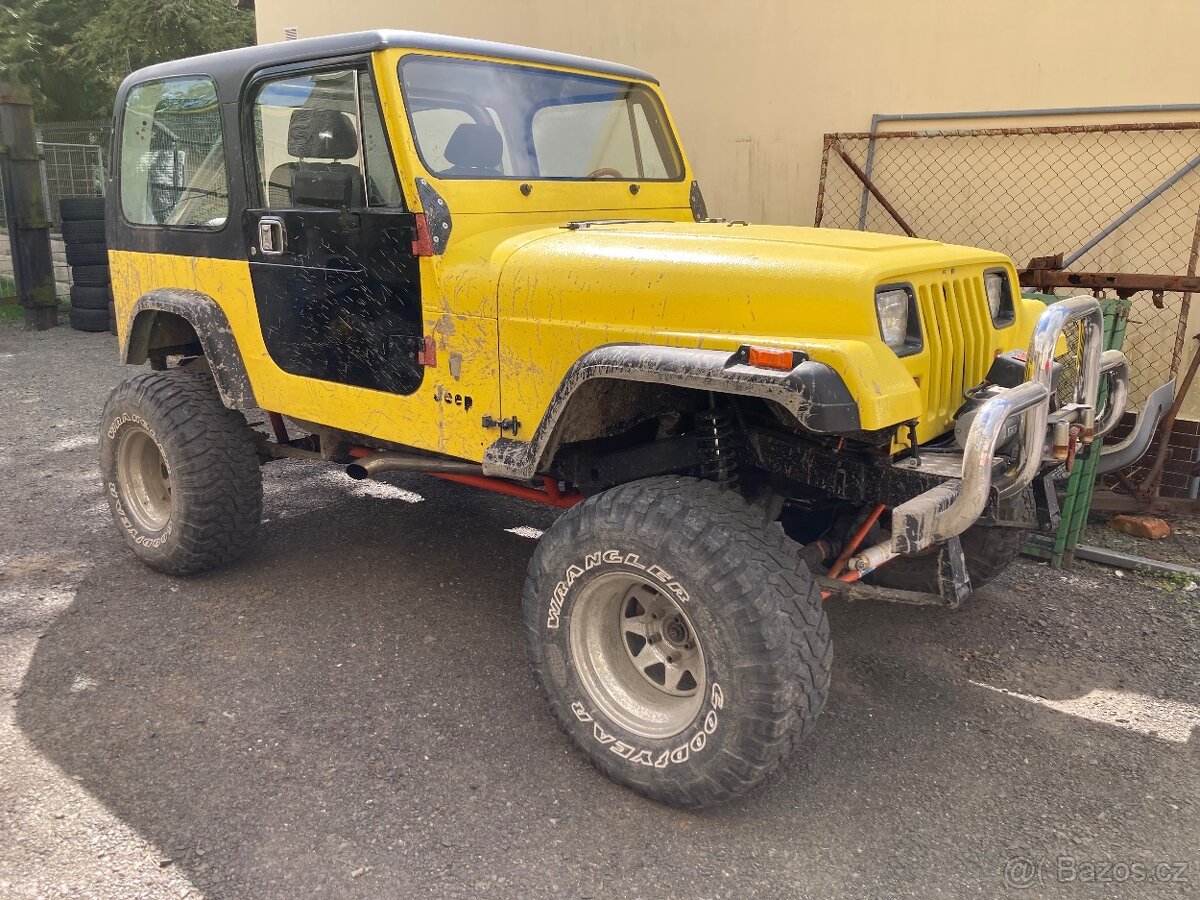 Jeep wrangler-stavba