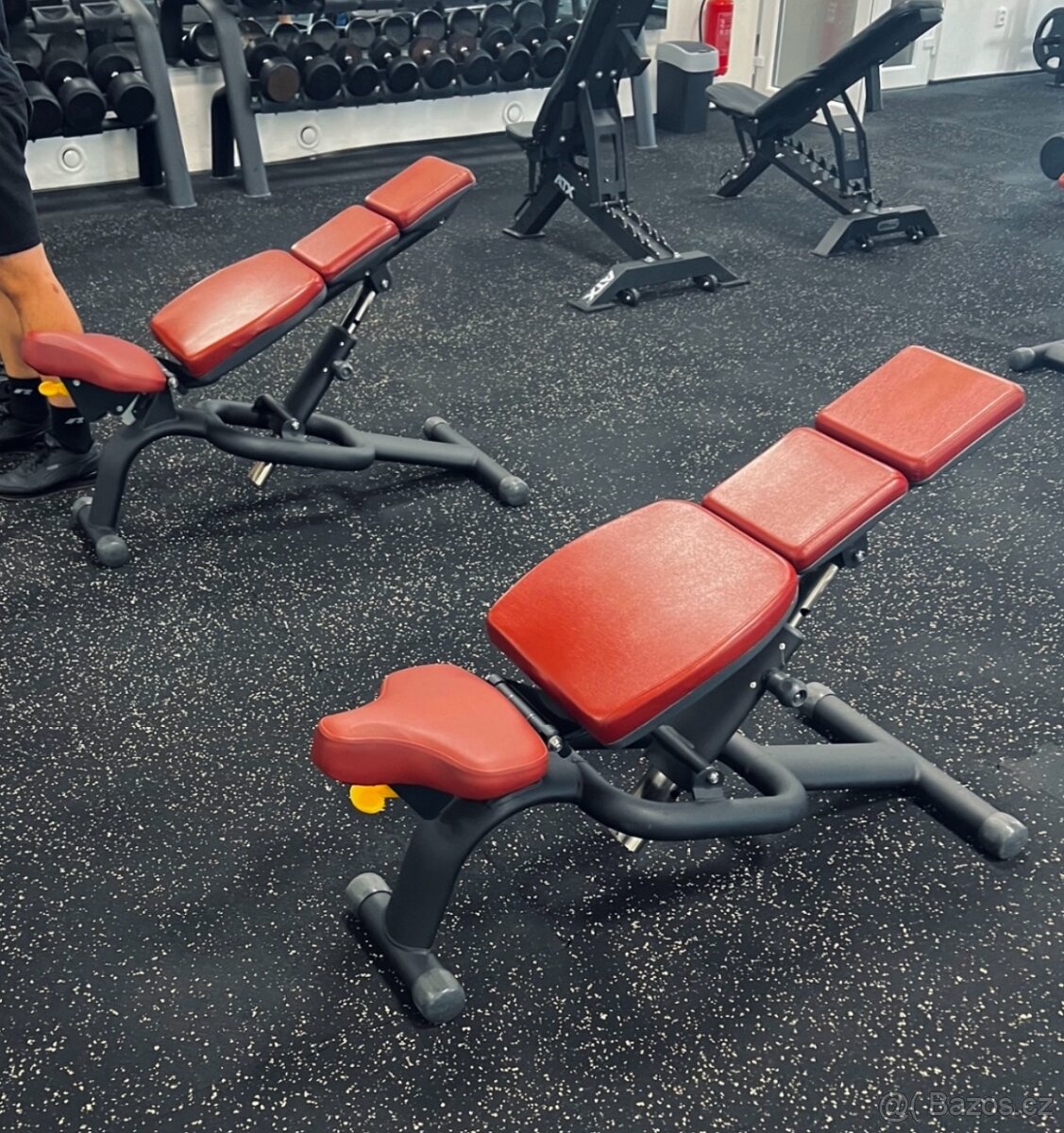 3x Profi polohovací lavice