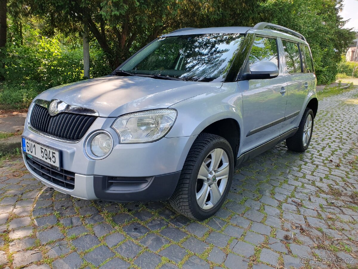 Škoda Yeti Experience 2,0TDI 103kW 4x4 1.maj,koupeno v ČR