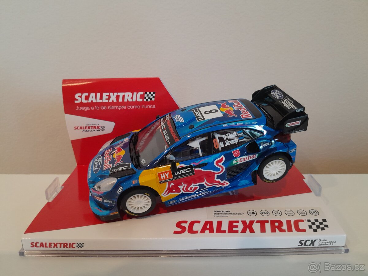 FORD PUMA WRC / SCALEXTRIC-SCX model naautodráhu